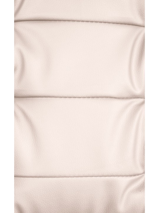 Kontorstol Oxygen imiteret læder, creme