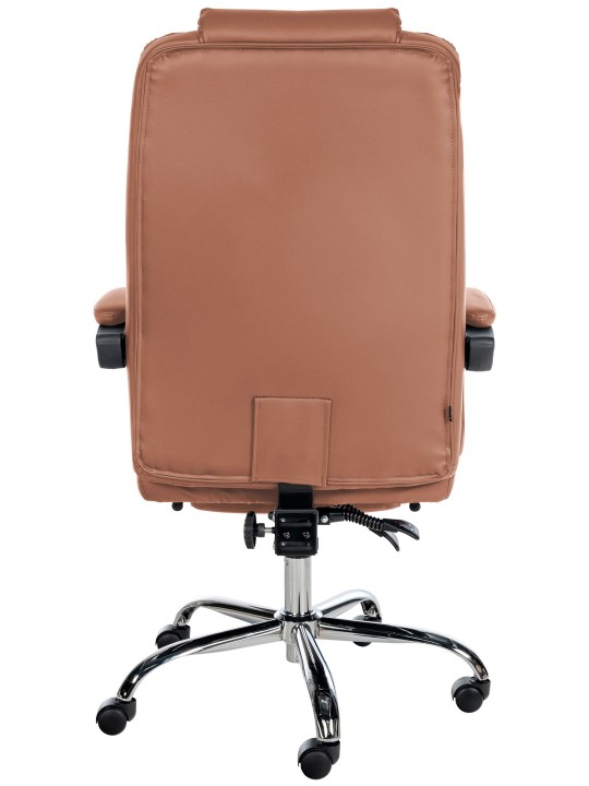 Kontorstol Oxygen imiteret læder, lysebrun Kontorstol Oxygen imiteret læder, lysebrun