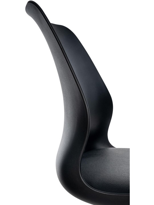 Barstol Gilbert plast, sort Barstol Gilbert plast, sort