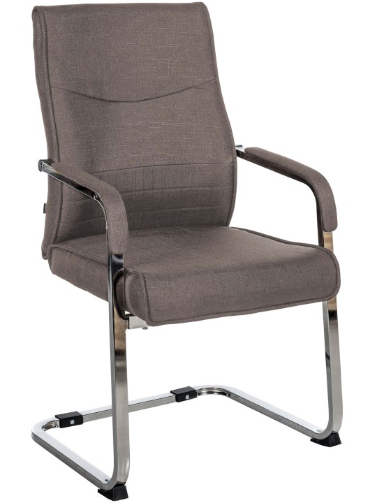 Besøgsstol Hobart stof, mørkegrå Besøgsstol Hobart stof, mørkegrå