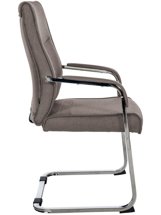 Besøgsstol Hobart stof, mørkegrå Besøgsstol Hobart stof, mørkegrå