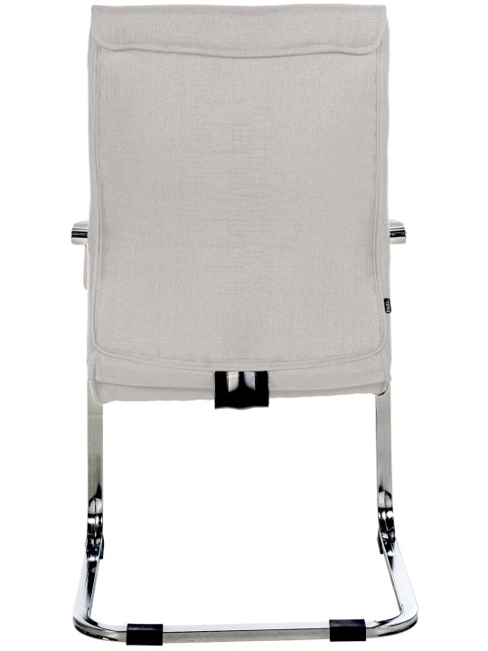 Besøgsstol Hobart stof, grå