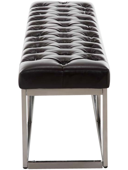 Bænk Amun kunstlæder E150, brun