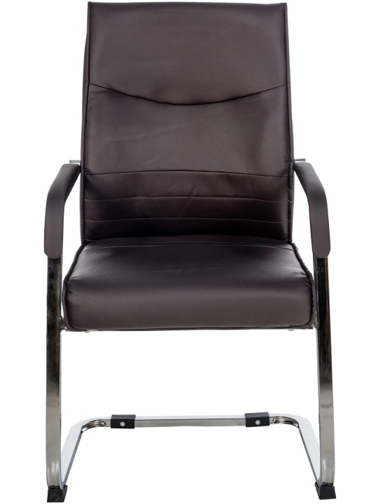 Sæt med 2 besøgsstole Hobart, brun