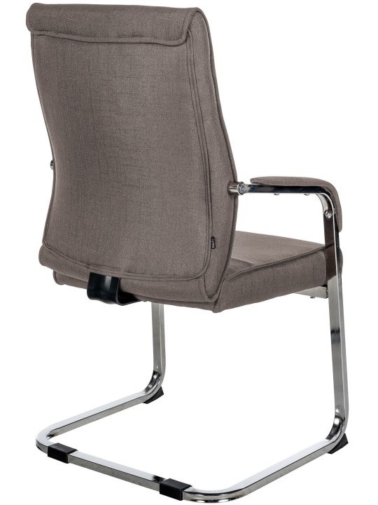 Sæt med 2 besøgsstole Hobart stof, mørkegrå Sæt med 2 besøgsstole Hobart stof, mørkegrå