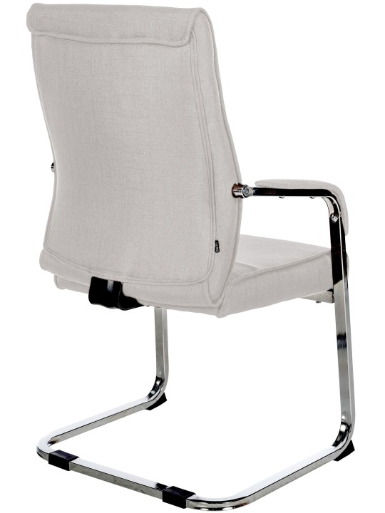 Sæt med 2 besøgsstole Hobart stof, grå Sæt med 2 besøgsstole Hobart stof, grå