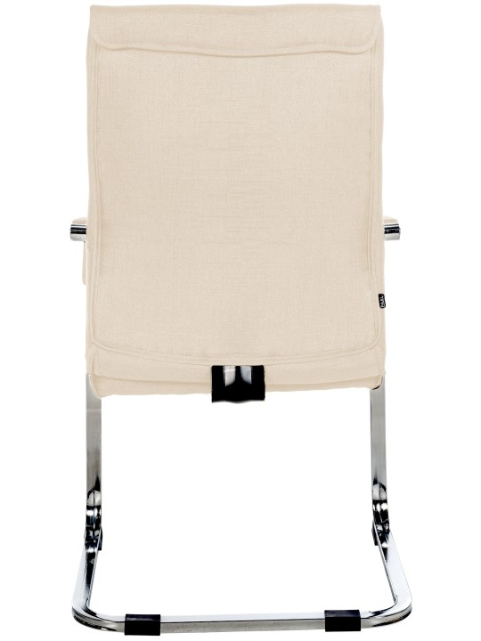 Sæt med 2 besøgsstole Hobart stof, creme Sæt med 2 besøgsstole Hobart stof, creme