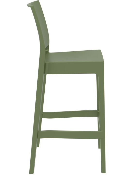 Barstol Maya, olivengrøn