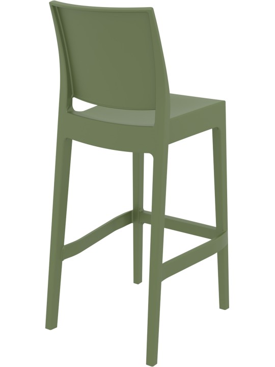 Barstol Maya, olivengrøn