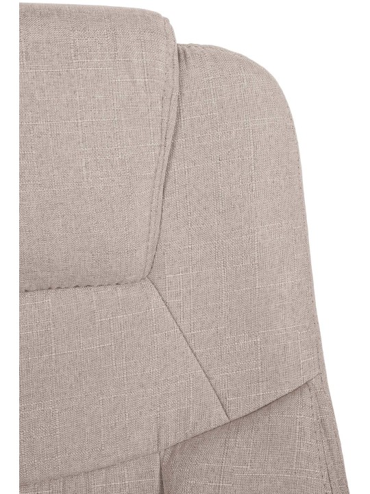 Kontorstol BIG Apollo stof, creme