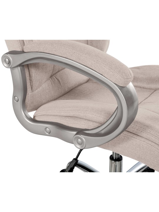 Kontorstol BIG Apollo stof, creme