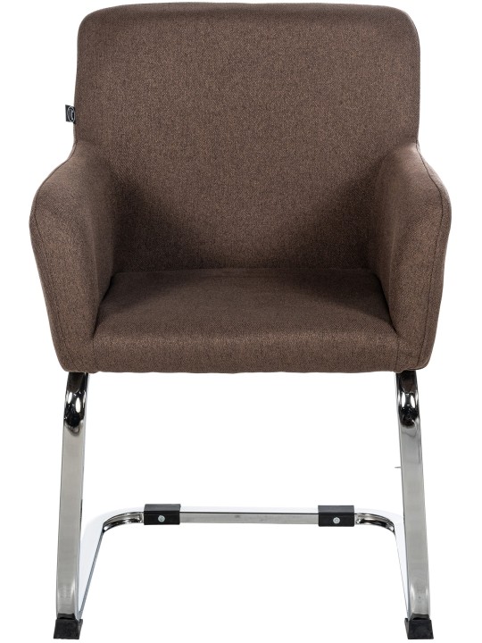 Stol Puka stof, brun