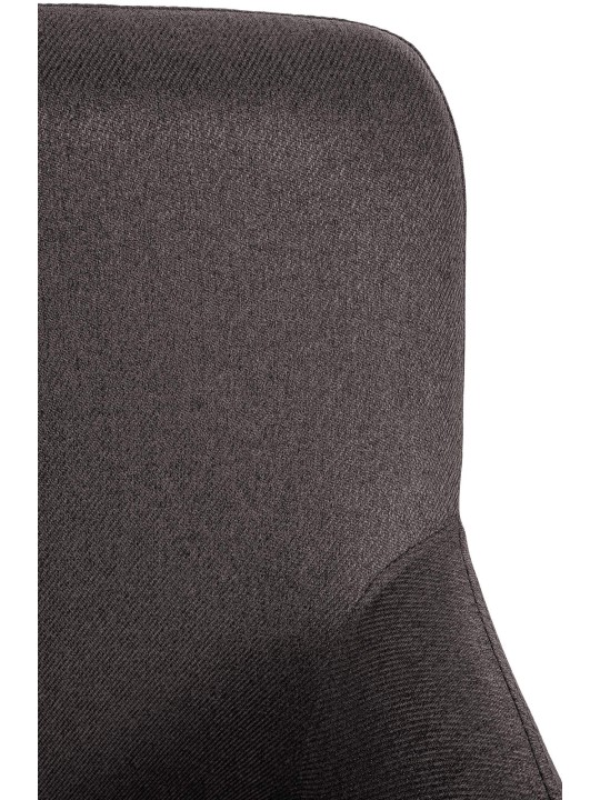 Stol Puka stof, sort