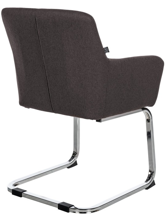 Stol Puka stof, sort