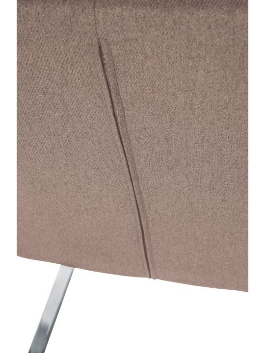 Stol Puka stof, taupe