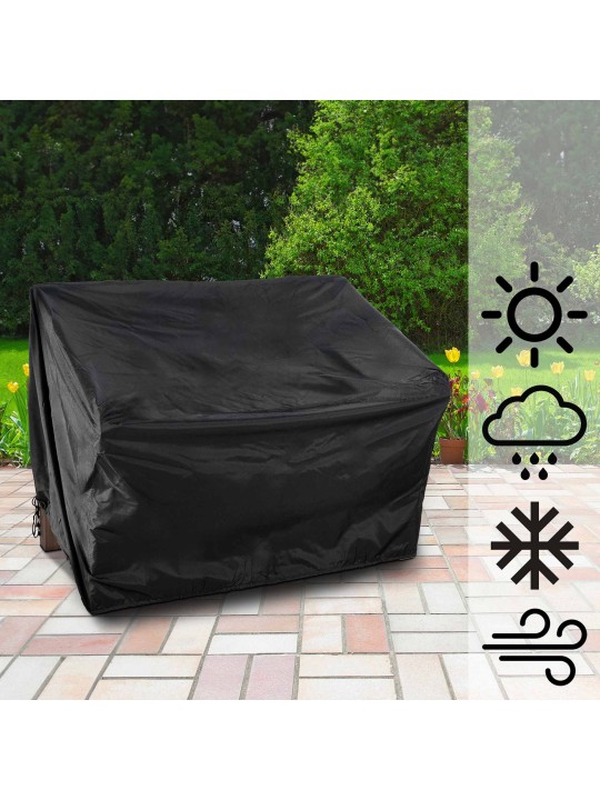 Teak bænk Halden 120 cm med betræk, teak Teak bænk Halden 120 cm med betræk, teak