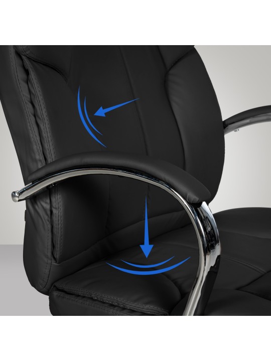 Kontorstol BIG Xanthos, sort