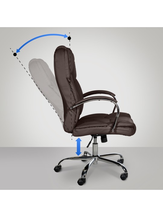 Kontorstol BIG Xanthos, brun