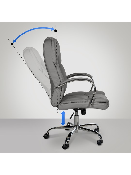 Kontorstol BIG Xanthos, grå