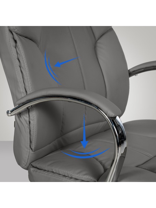 Kontorstol BIG Xanthos, grå