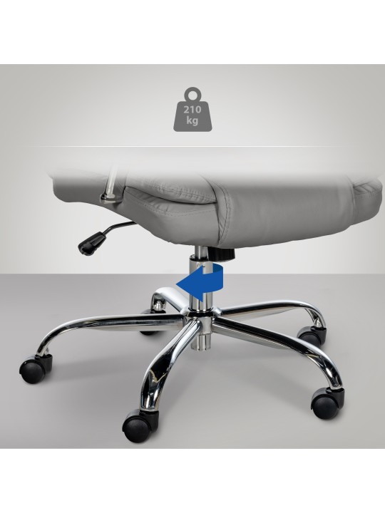 Kontorstol BIG Xanthos, grå