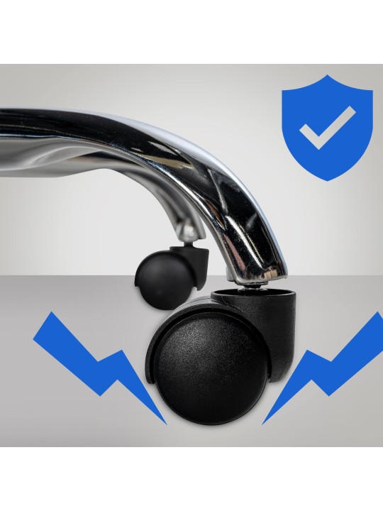 Kontorstol BIG Xanthos, lysebrun