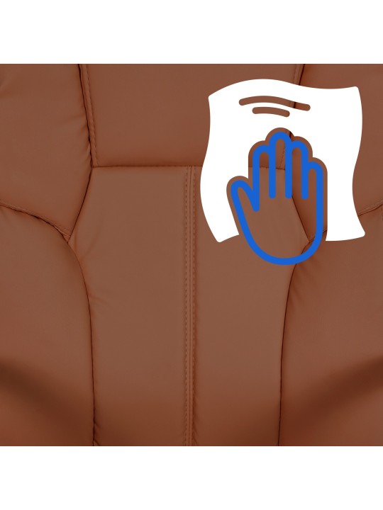 Kontorstol BIG Xanthos, lysebrun