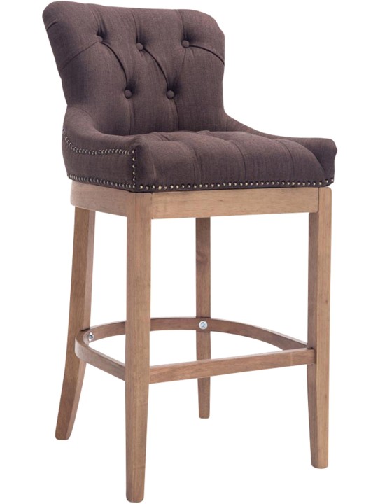 Barstol Lakewood stof, antik lys, brun Barstol Lakewood stof, antik lys, brun