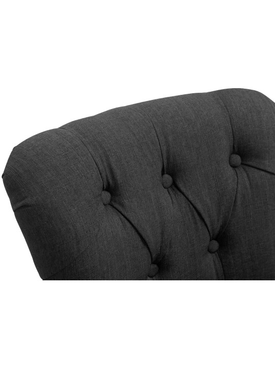 Barstol Lakewood stof, antik lys, mørkegrå Barstol Lakewood stof, antik lys, mørkegrå