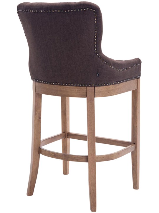 Barstol Lakewood stof, antik lys, brun Barstol Lakewood stof, antik lys, brun