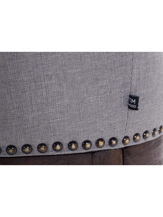 Barstol Lakewood stof, antik, lysegrå Barstol Lakewood stof, antik, lysegrå