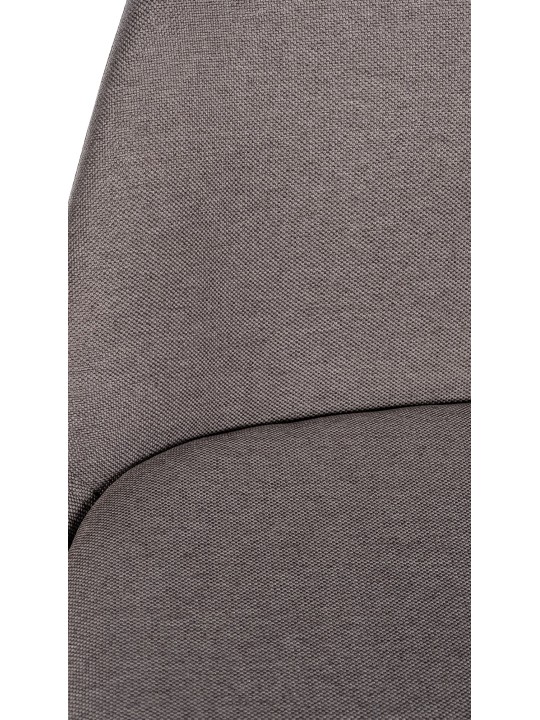 Barstol Corbin stof rund natur, taupe Barstol Corbin stof rund natur, taupe