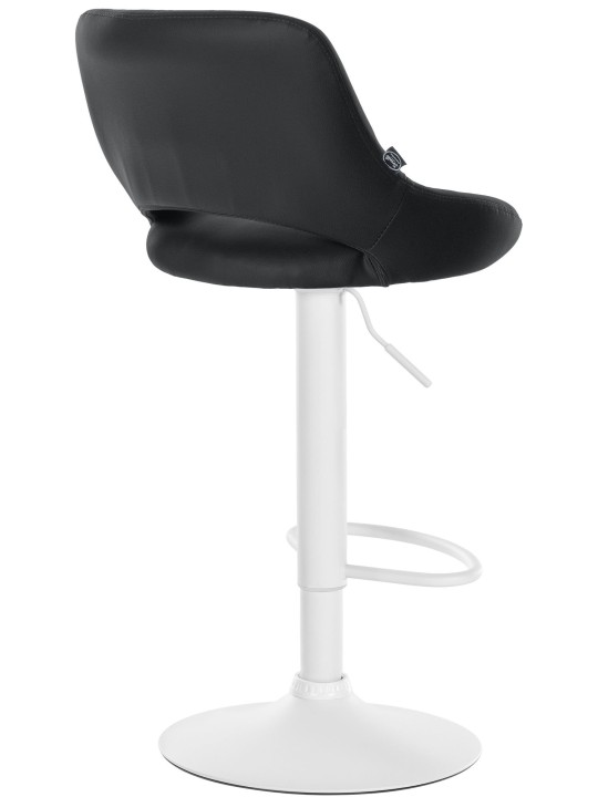 Sæt med 2 barstole Milet imiteret læder W, sort Sæt med 2 barstole Milet imiteret læder W, sort