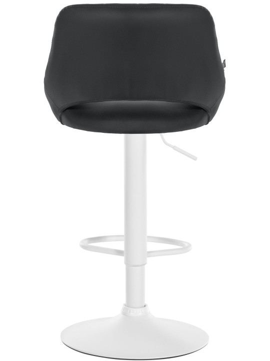 Sæt med 2 barstole Milet imiteret læder W, sort Sæt med 2 barstole Milet imiteret læder W, sort