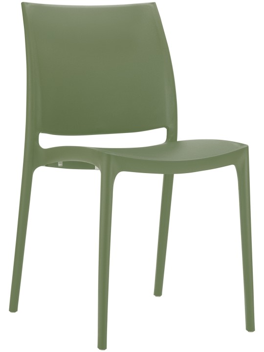 Stol Maya, olivengrøn Stol Maya, olivengrøn