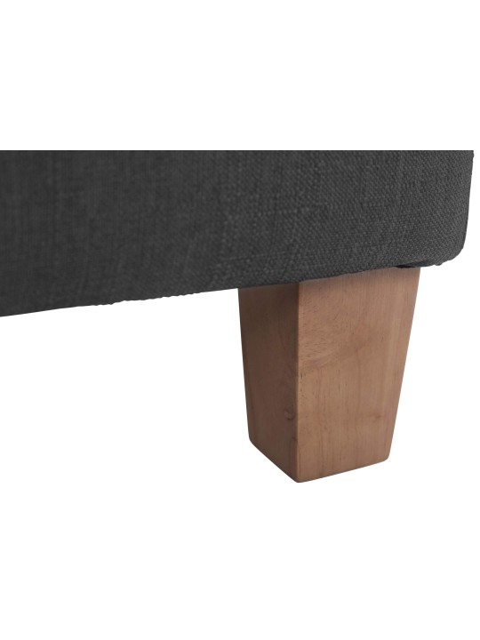 Farao skammel, antik lys, mørkegrå