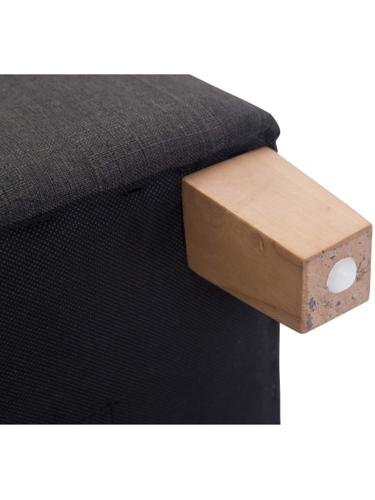 Farao skammel, antik lys, mørkegrå