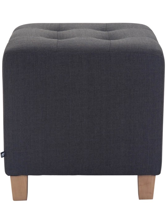 Farao skammel, antik lys, mørkegrå