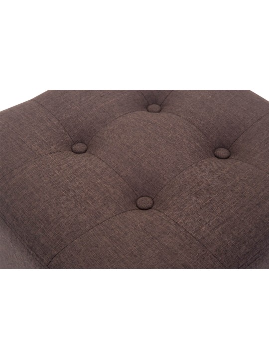 Farao skammel, antik lys, brun