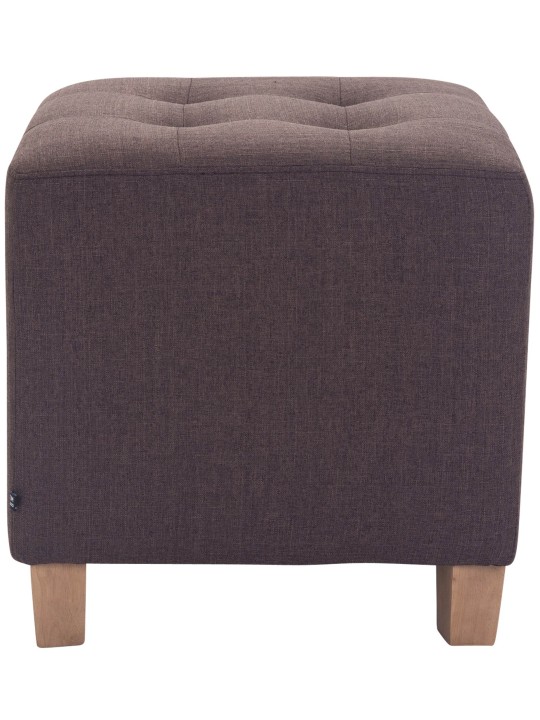 Farao skammel, antik lys, brun