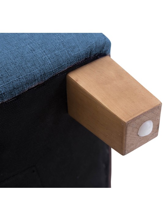 Farao skammel, antik lys, blå