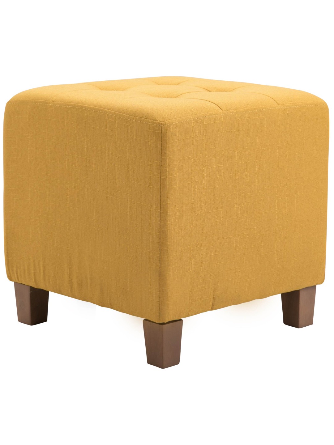 Farao skammel, antik lys, gul