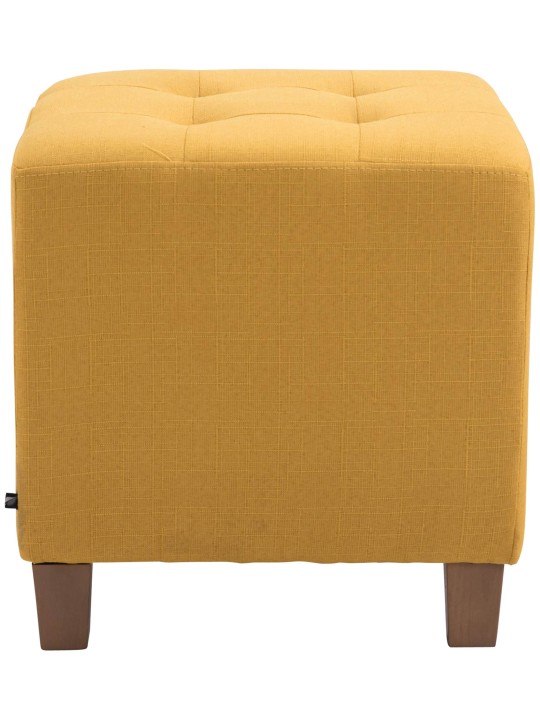 Farao skammel, antik lys, gul