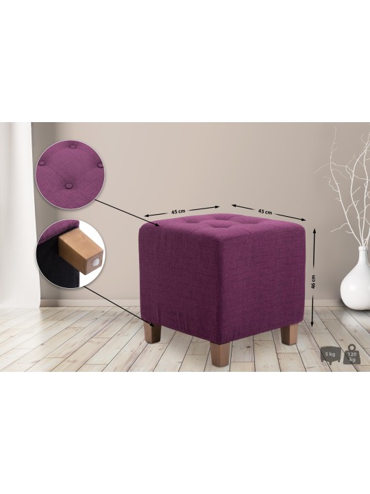 Farao skammel, antik lys, lilla