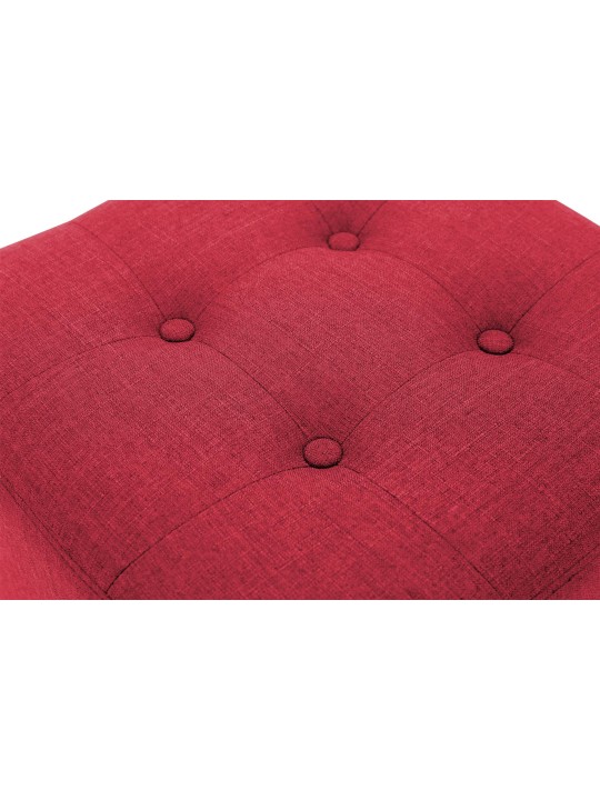 Farao skammel, antik lys, rød