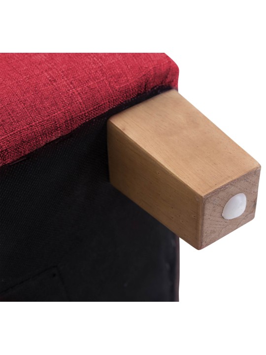 Farao skammel, antik lys, rød