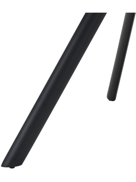 Scott spisestuestol i fløjl, creme