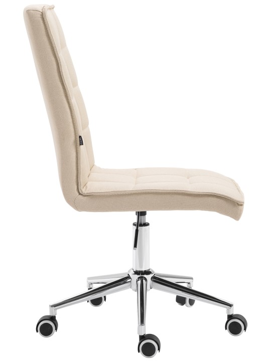 Arbejdsskammel Peking V2 stof, creme