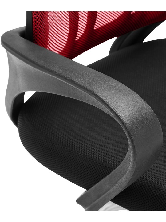 Eureka gæstestol, rød