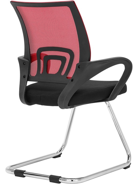 Eureka gæstestol, rød